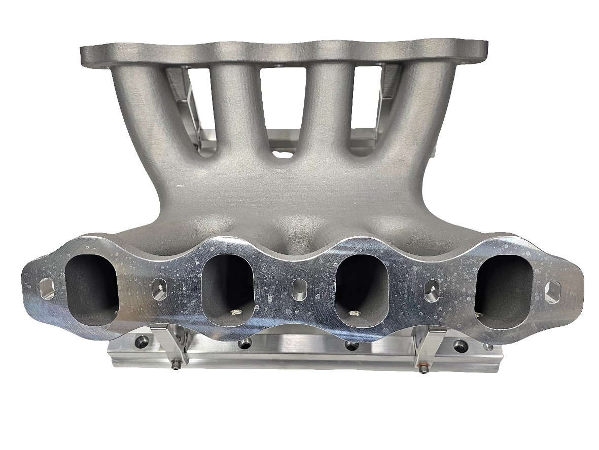 10.2" Deck Printed Sand Core CID SB Ford SC2 5.0 4500 EFI Lower Fuel Rail BA Intake Manifold. (7830335422538) (7830337650762) (8003282108490)