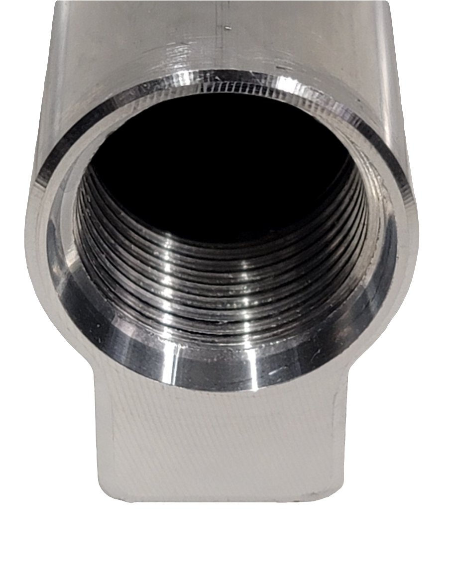 Fuel Rail Extrusion -12 AN .970" ID. Suit Small Block Manifolds (6620399370314)