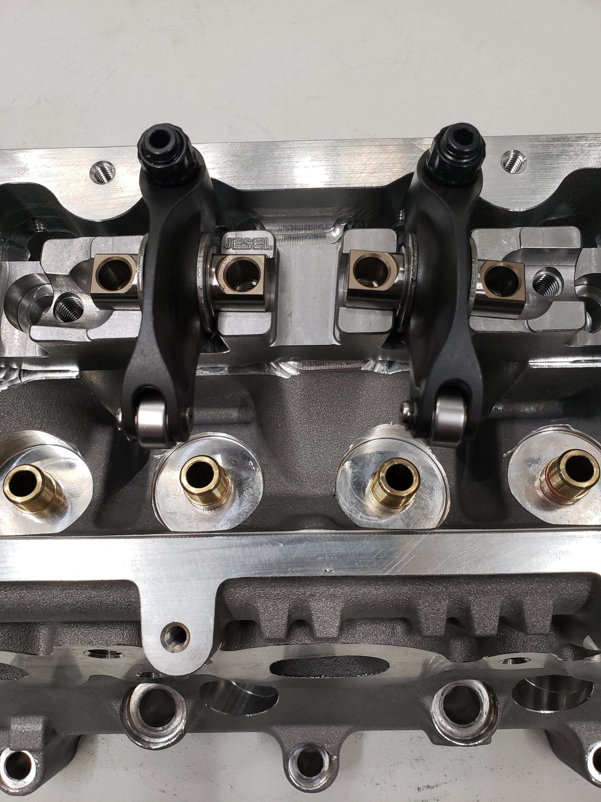 CID BE Gen V LT Cylinder Heads 2.5" MCSA 277cc Intake Ports Shaft Mount Rocker System 57cc Chamber CNC Ported (Price Per Pair BARE) (4677858426954)