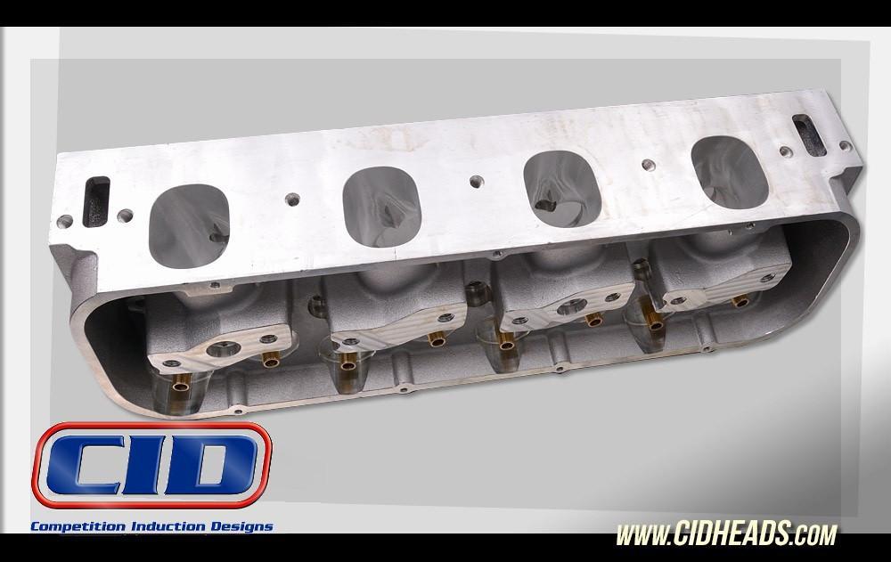 CID DM 500 CNC Ported Symmetrical Port Big Block Chevy heads (Price per pair BARE) (1311459835978)