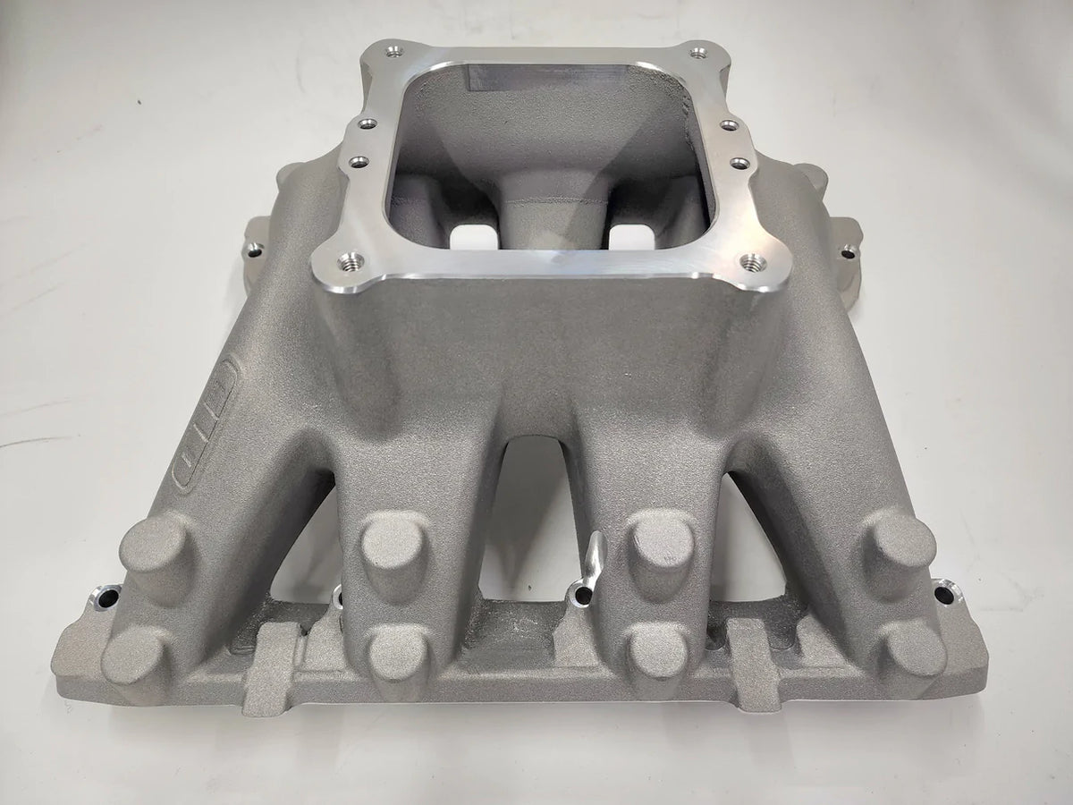 Basic Design Intake CID LS7 Carb BA Intake Manifold – CID Heads - Competition Induction Designs