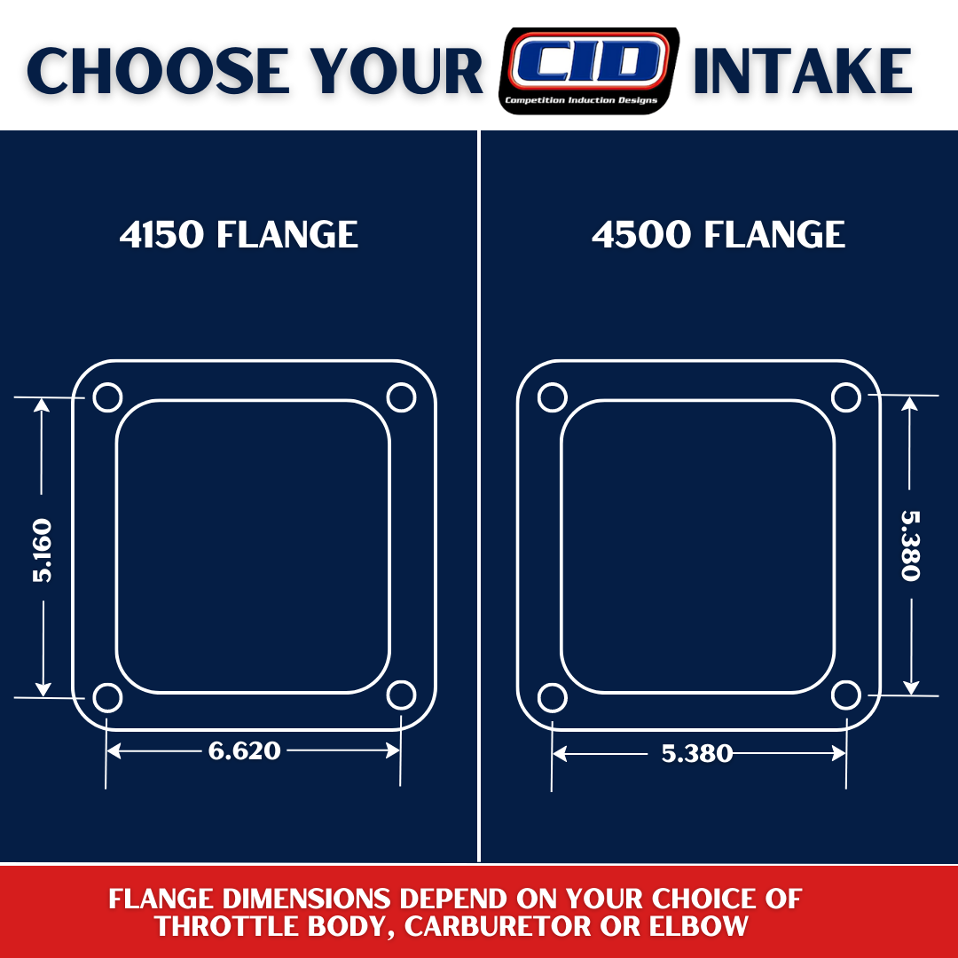 CID LS Carb Semi Finished Flange BA Intake Manifold (7067465547850)