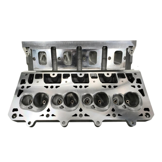 CID LS7 12D BE Cylinder Heads 420+CFM - 2.9" MCSA - Suit 4.125" Bore Std Exhaust Height (Per PAIR) (4614900219978)