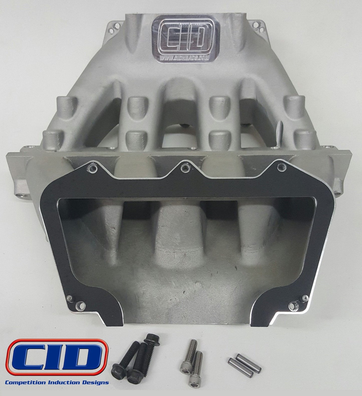 2 Piece BA CID SB Ford & BA CID LS Intake Manifold Conversion (1311691472970)
