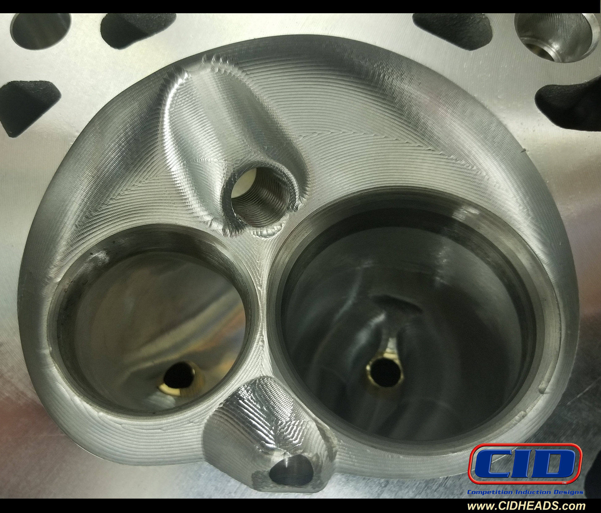 CID BE Gen V LT Cylinder Heads 2.8" MCSA Intake Ports 64cc Chamber CNC Ported (Price Per Pair BARE) (4677707595850)