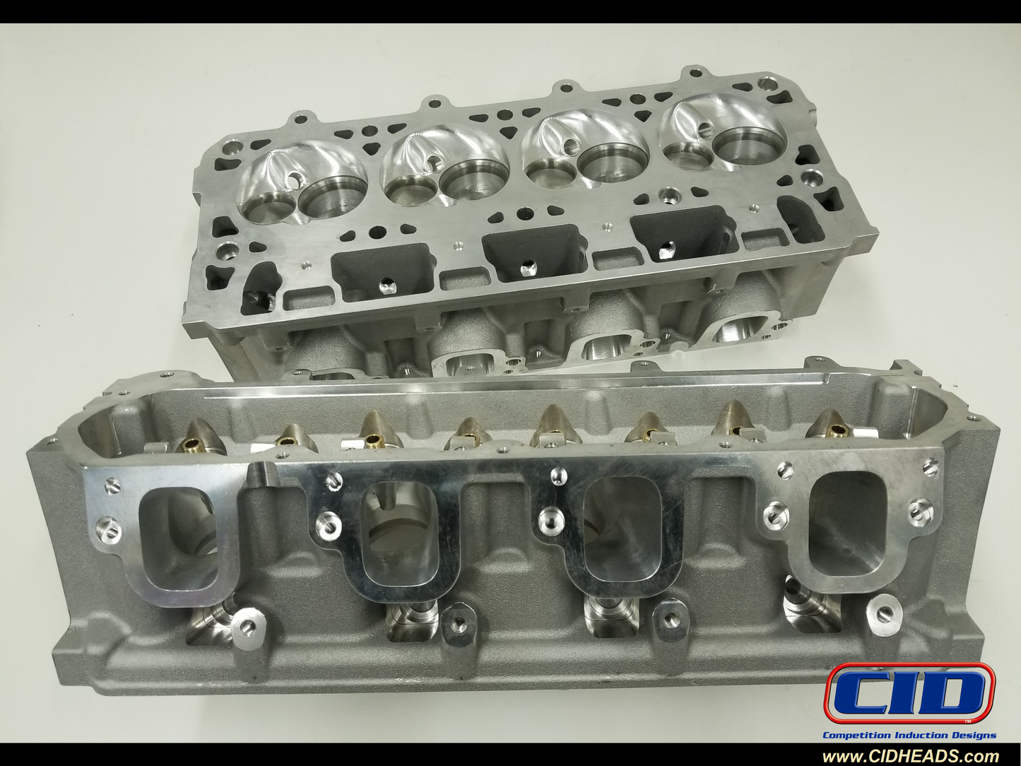 CID BE Gen V LT Cylinder Heads 2.8" MCSA Intake Ports Shaft Mount Rocker System 57cc Chamber CNC Ported (Price Per Pair BARE) (4677788860490)