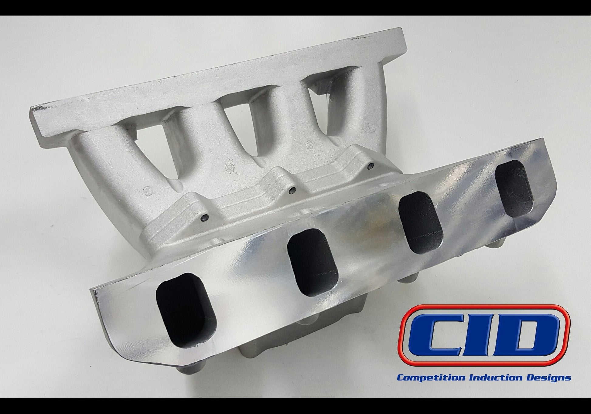 CID SB Ford 5.0 4150 Semi Finished Flange BA Intake Manifold to suit a 9.5" deck block. (1311460917322)