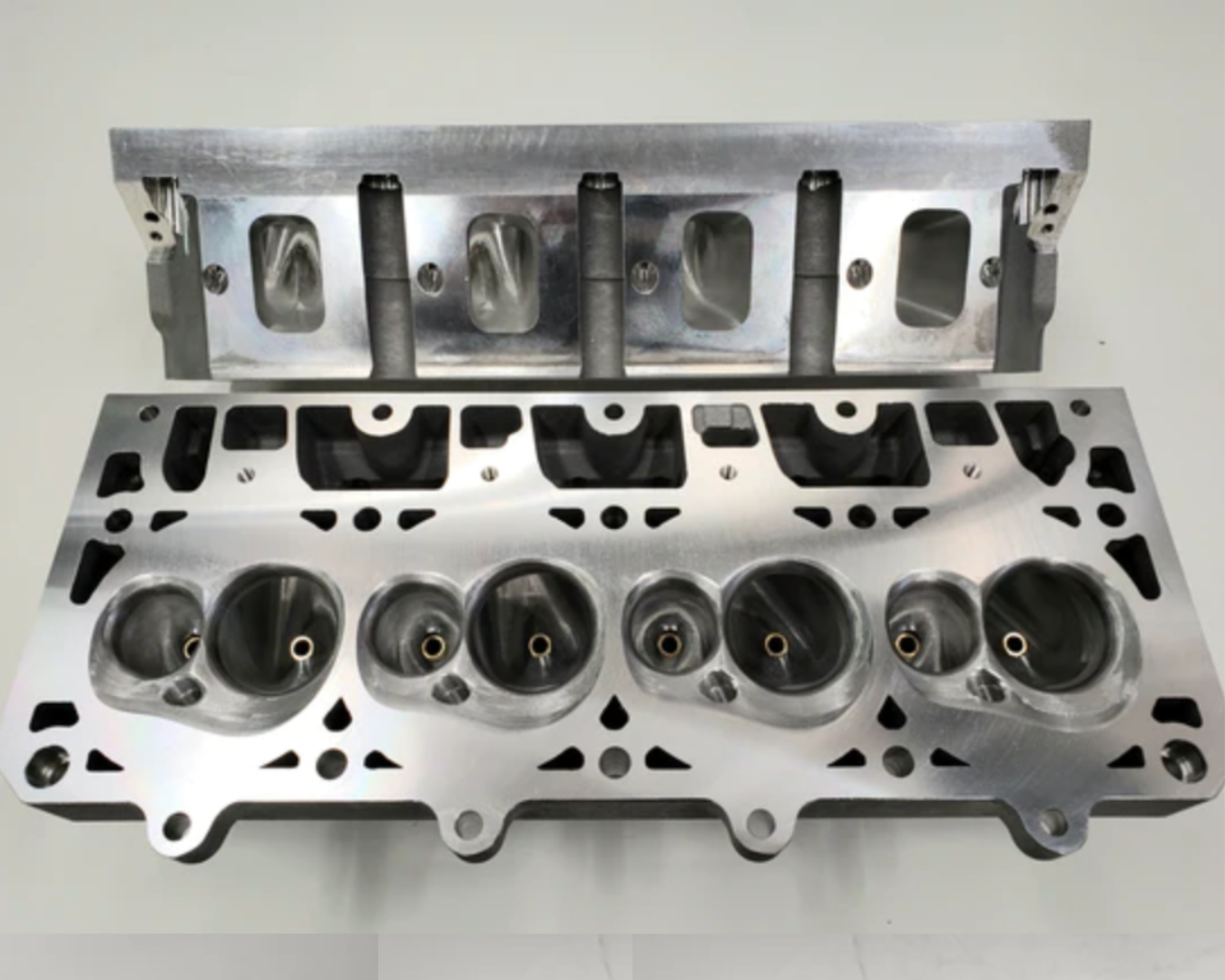 CID LS7 12D PA (Power Adder) BE Cylinder Heads 400 + CFM - 2.9" MCSA - Suit 4.125" Bore - Std Exhaust Height - 60CC Chamber (Per PAIR) (6614380413002)