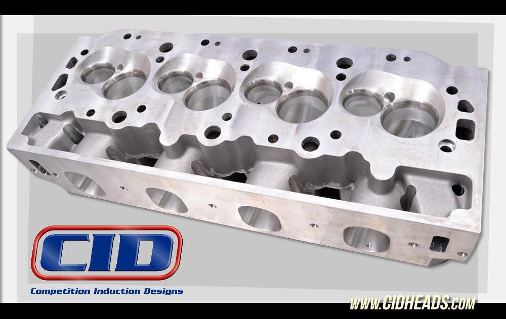 CID DM 500 CNC Ported Symmetrical Port Big Block Chevy heads (Price per pair BARE) (1311459835978)