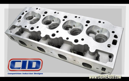 CID DM 500 Symmetrical Port Big Block Chevy Heads with as cast ports. (Price per pair BARE) (1311459803210)